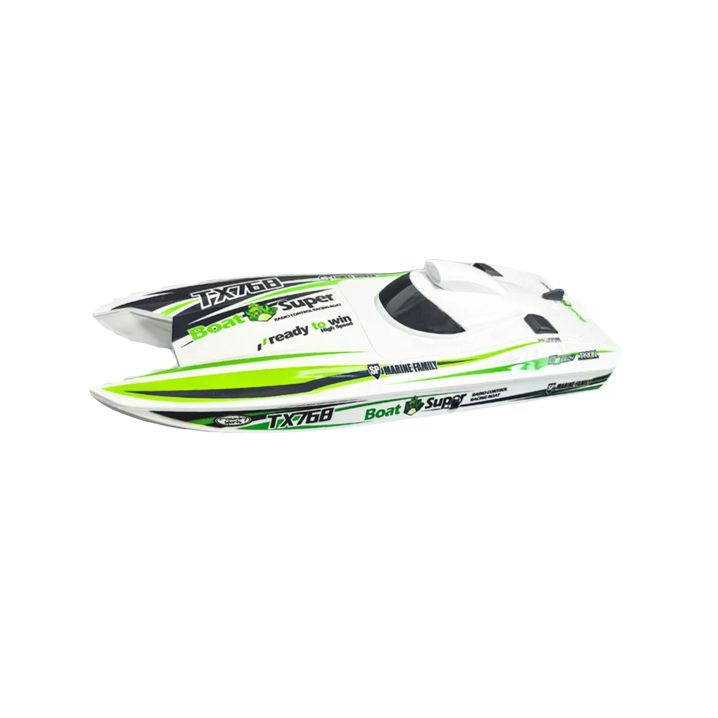 TX768 RC Boat White 30km/h Brushless High-Speed Remote