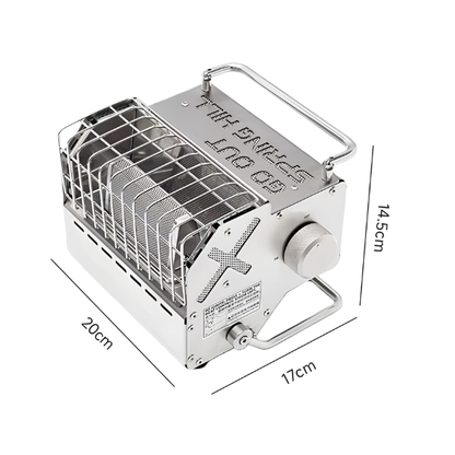 Portable Gas Camping Heater Stove for Outdoor Use