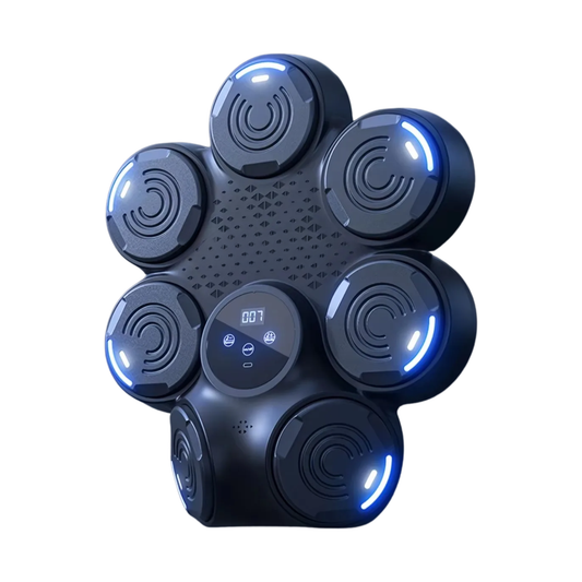 Wall-Mounted Music Boxing Target Trainer Black