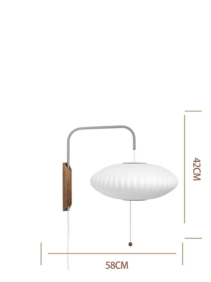 Italian Minimalist Wall Lamp for Bedroom & Aisle