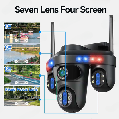 Outdoor 35MP Auto-Tracking WiFi Camera