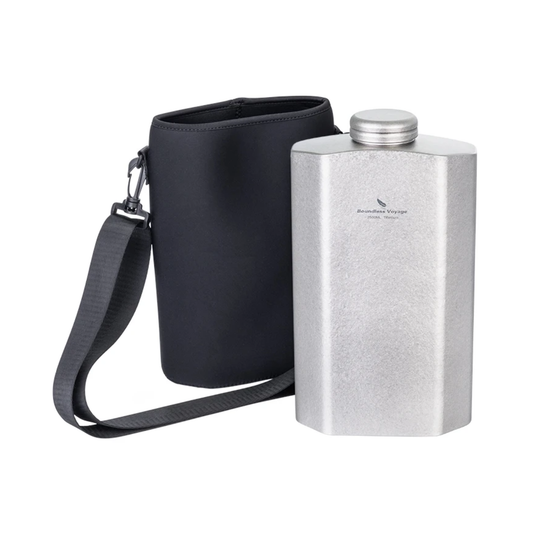 Portable 2.5L Leakproof Camping Bottle Silver