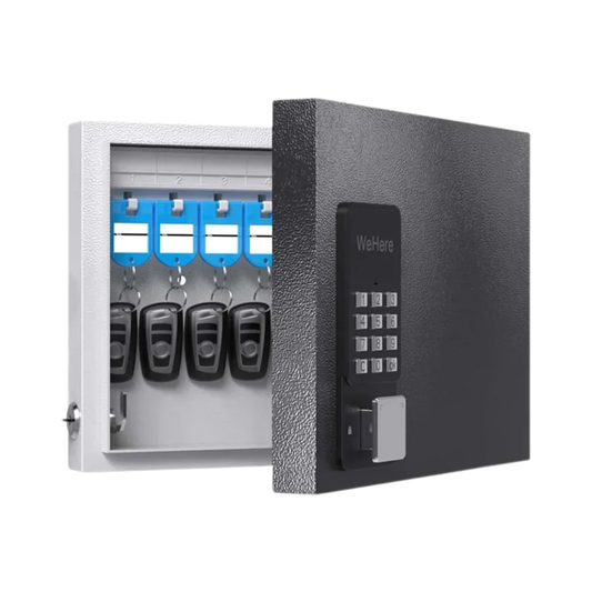 Bluetooth 16-Key Storage Safe with App Black