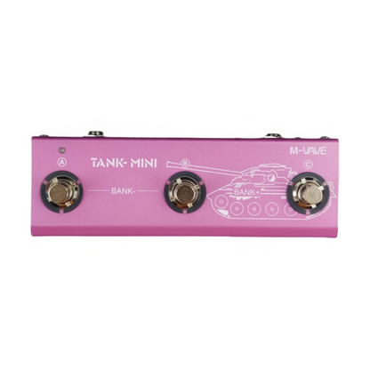 Mini Bass Effects Processor with Rechargeable Battery and Presets