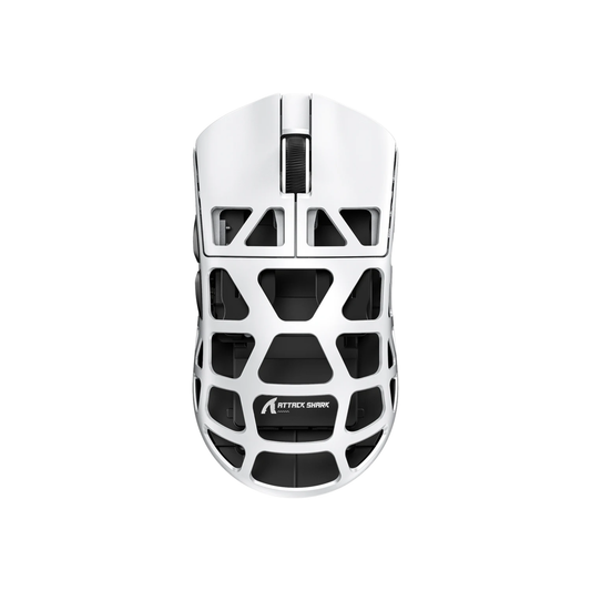 Ergonomic 8K Hz Gaming Mouse White Edition