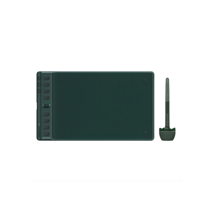 Huion Inspiroy 2 Wireless Green Drawing Tablet with 8 Shortcut Keys