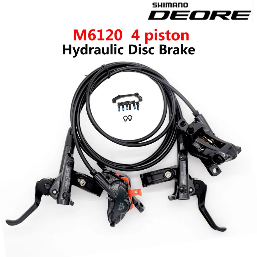 Shimano Deore M6120 4-Piston Hydraulic Disc Brake for MTB