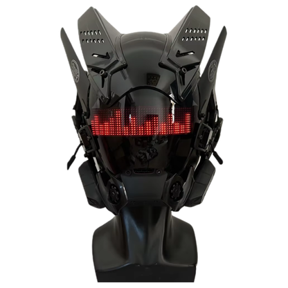 Cyberpunk LED Cosplay Mask with App Control