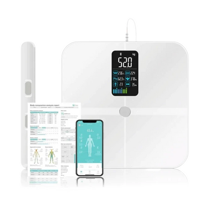 Smart Weight Scale with Body Fat and Muscle Mass Analysis