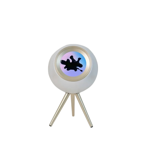 Portable LED Magnetic Fluid Fidget with Audio