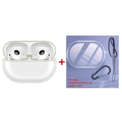 Wireless Earbuds White with Charging Case Bluetooth 5.2