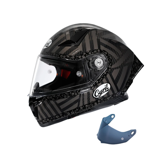 Full Face Carbon Fiber Kevlar Motorcycle Helmet