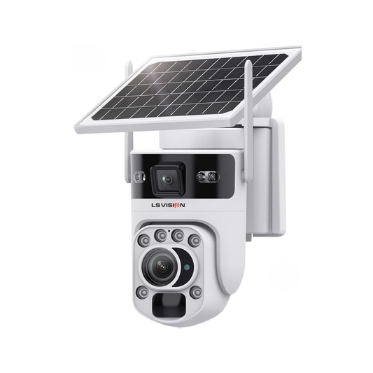 Outdoor Dual-Lens 4G CCTV Human Tracking