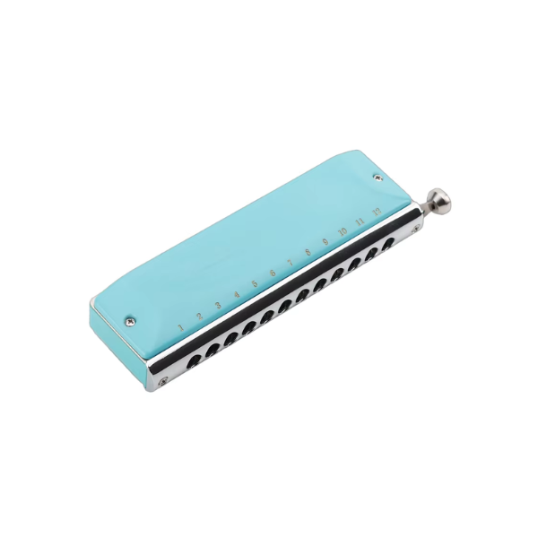 12-Hole Chromatic Harmonica Professional Mouth Organ