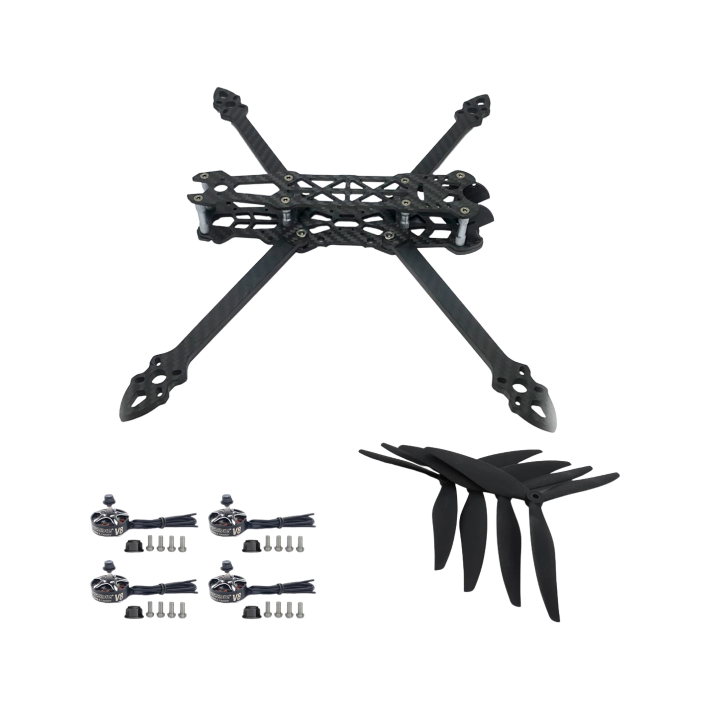 7" FPV Drone Frame Kit with Brushless Motor