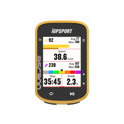 Wireless Cycling GPS Computer with Multi-Sensor Tracking