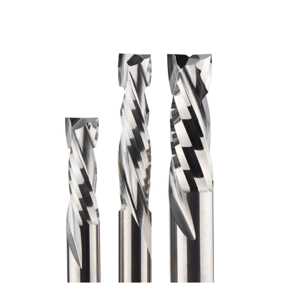 2PCS 10mm Two-Flute Spiral End Mill Cutter
