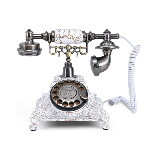Vintage Audio Guest Book White for Weddings and Events