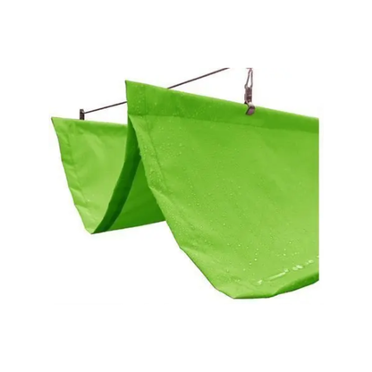 3.5x3m Retractable Waterproof Sun Shade Net Green