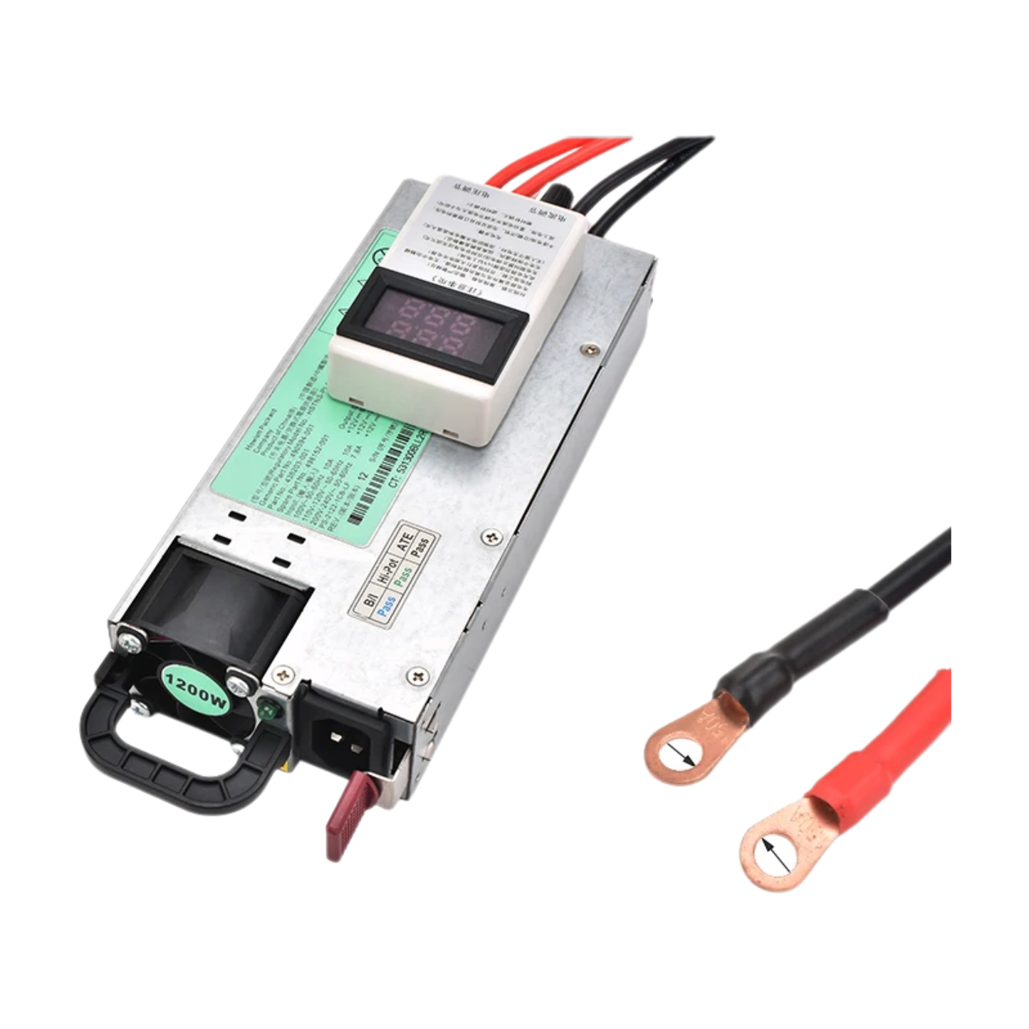 12V 100A LiFePO4 Charger with Copper Nose Connector