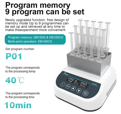 Compact Plasma Gel Heating Device for 2.5–10ml Syringes DB100G
