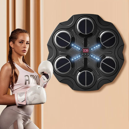 Smart Bluetooth Boxing Machine with Music and Fitness Tracking