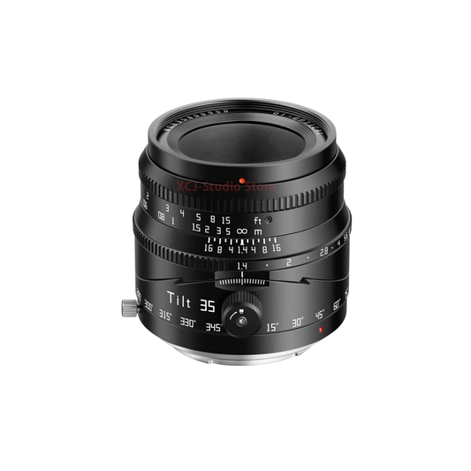 Compact 35mm f1.4 Tilt Lens for RF Mount