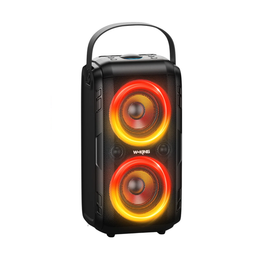 Heavy Duty Portable Bluetooth Speaker with Powerful 80W Audio