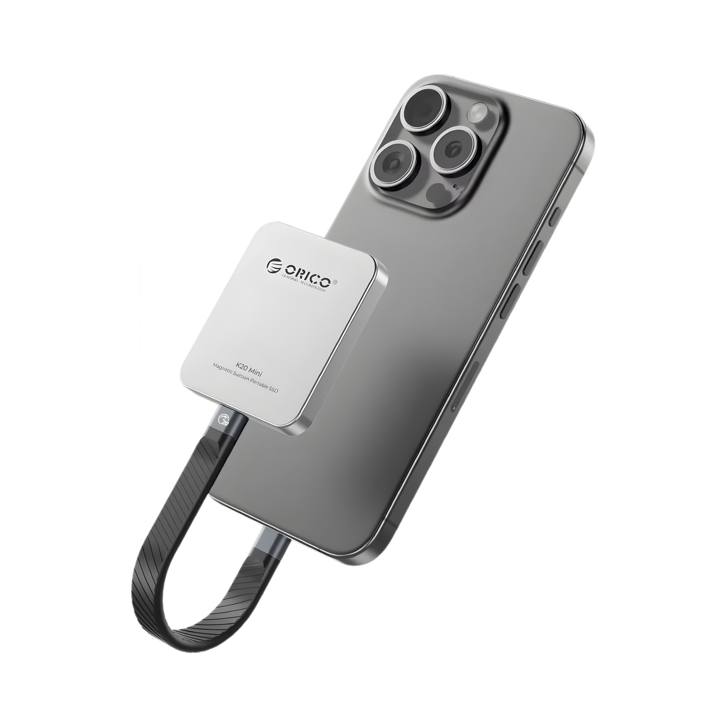 Orico Silver 2TB Portable Solid State Drive High Speed Storage