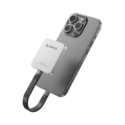 Orico Silver 2TB Portable Solid State Drive High Speed Storage