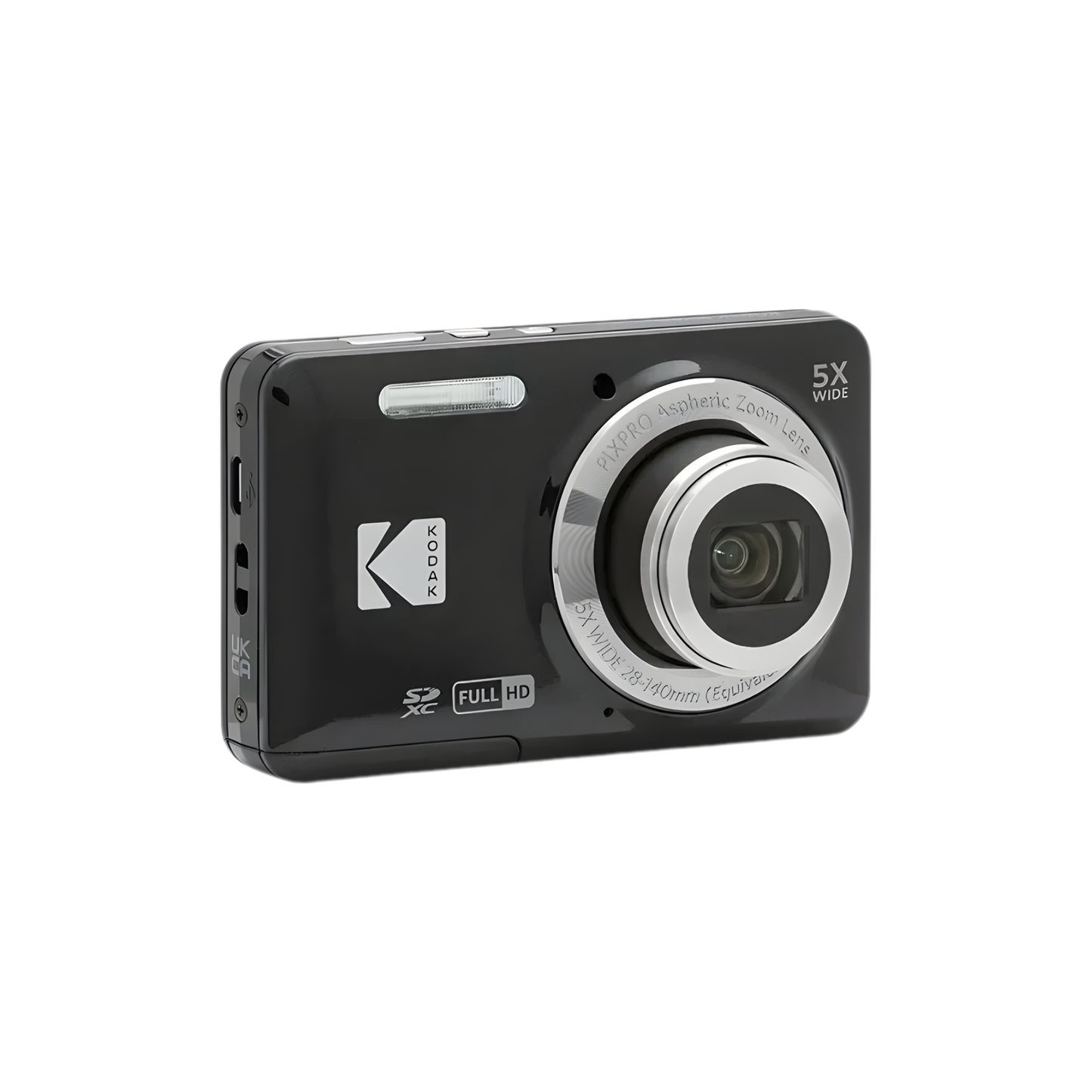 16MP Compact Digital Camera 5X Zoom 1080P Video