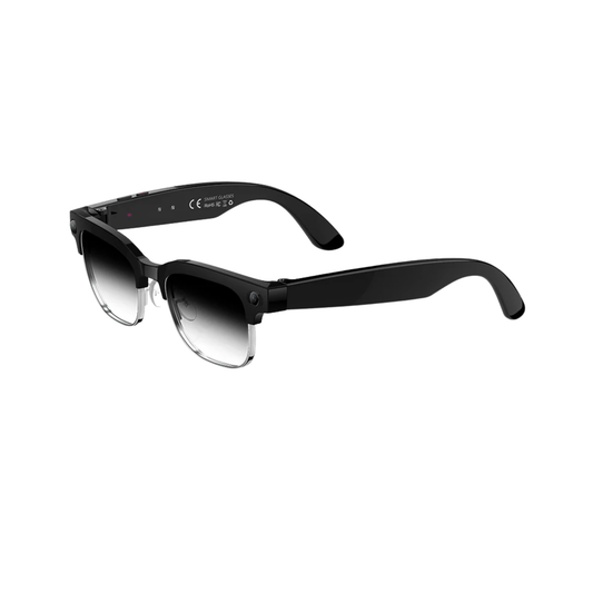 Rechargeable AI Smart Glasses 8MP Camera IP66 Bluetooth