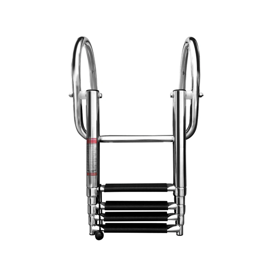 Heavy Duty 4 Step Telescoping Ladder for Boats and Swimmers