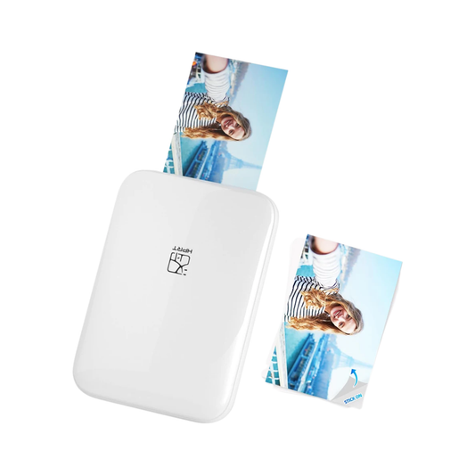 Rechargeable Mini Photo Printer 40 Sheet Bundle