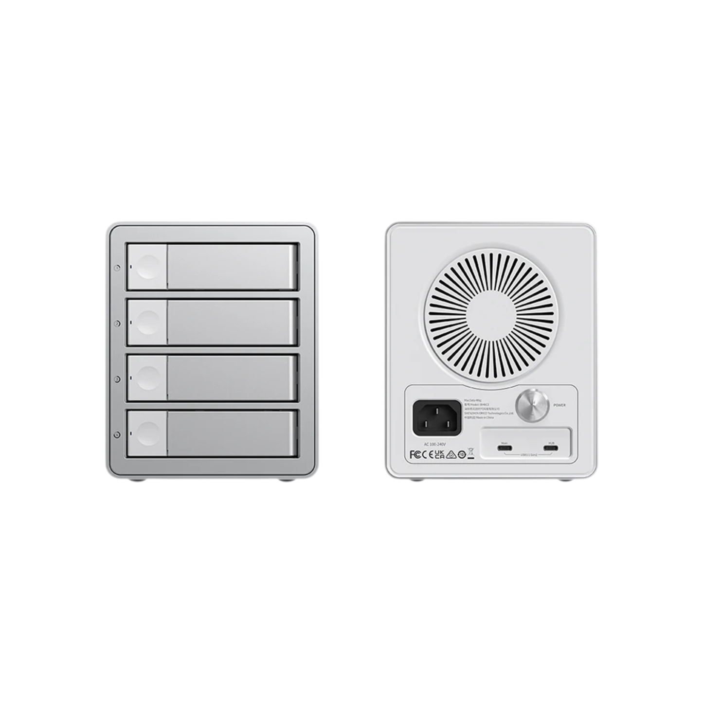 ORICO 4 Bay USB C SATA Hard Drive Docking Station