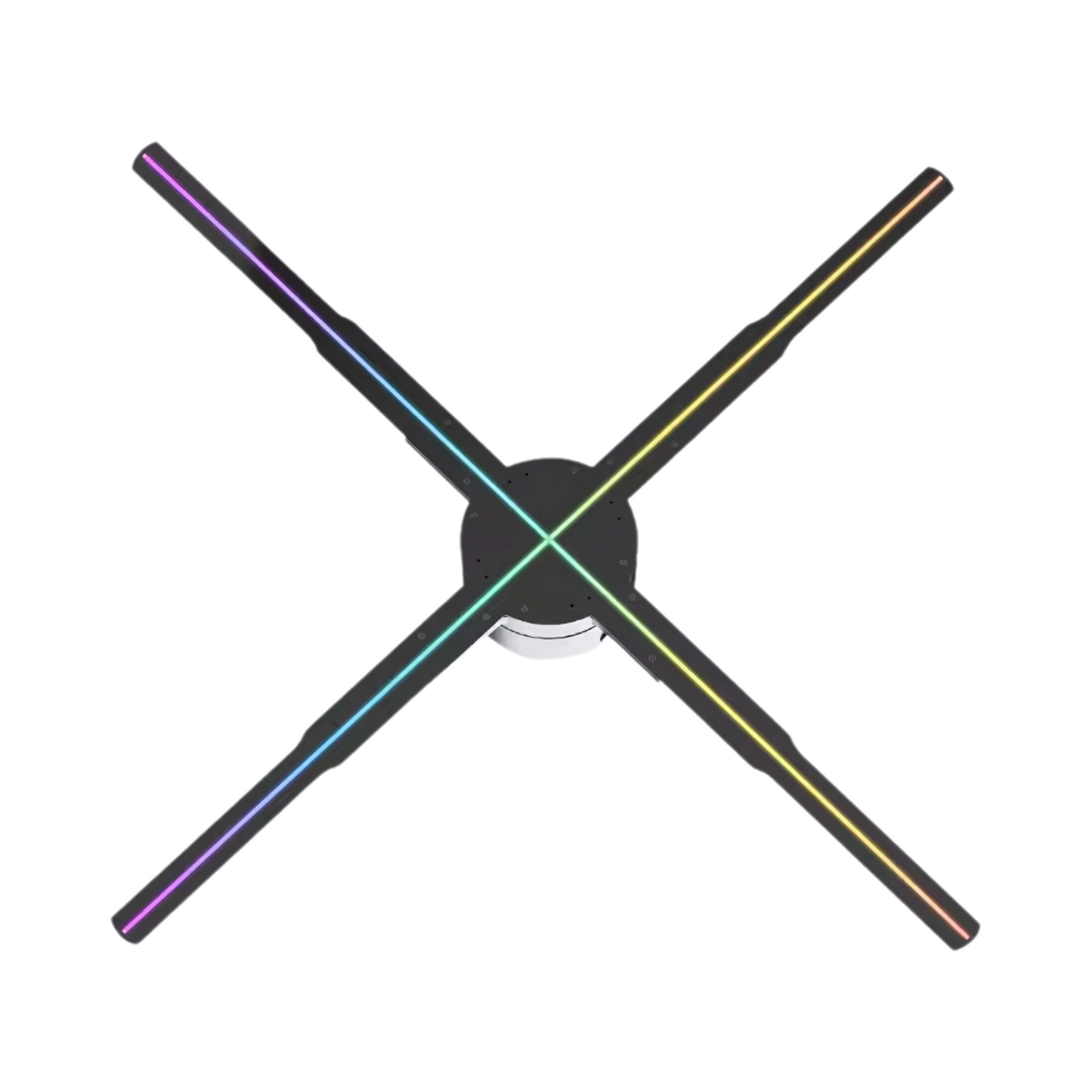 Large 65cm 3D LED Hologram Advertising Display Fan