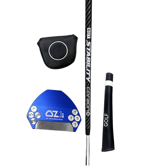 Blue 34-Inch Balanced Golf Putter for Consistent Alignment