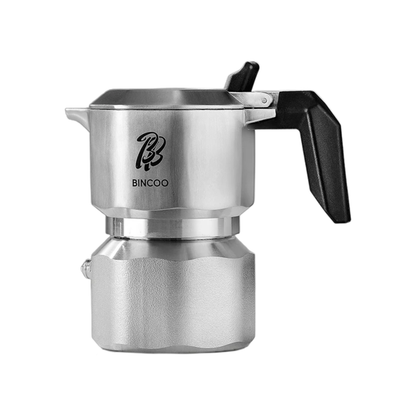 Barista-Style Moka Coffee Pot with Italian Design