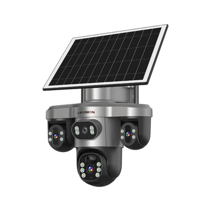Smart Solar Powered WiFi CCTV Camera for Home Security