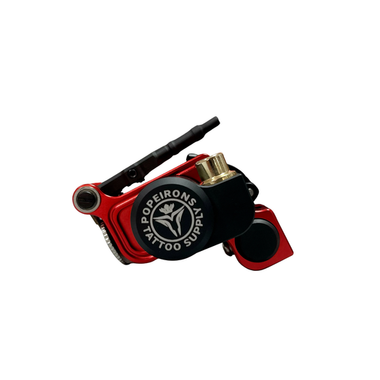 Heavy Duty Tattoo Machine Adjustable Stroke Red