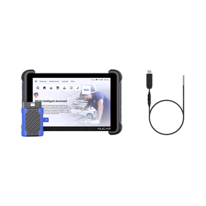 OBD2 Scanner with Built-In Endoscope Inspection