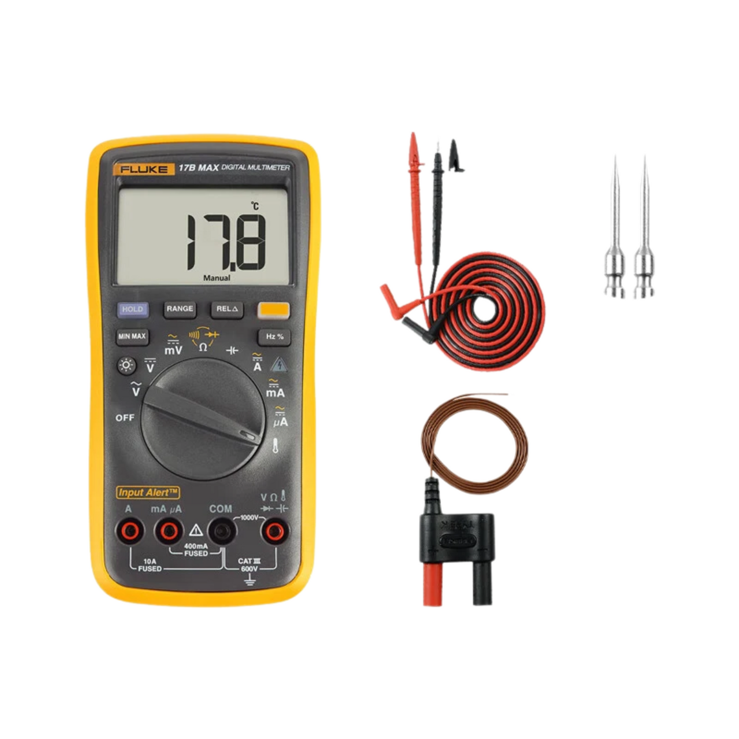 Digital Multimeter Auto Range with Voltage Current Resistance