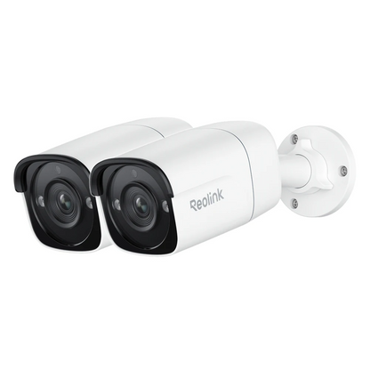 2 Pack 5MP Outdoor PoE Bullet Security Cameras
