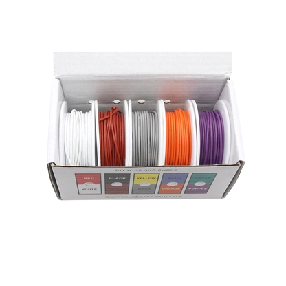 Heat-Resistant 18AWG Stranded Copper Wire 4-Pack Boxes