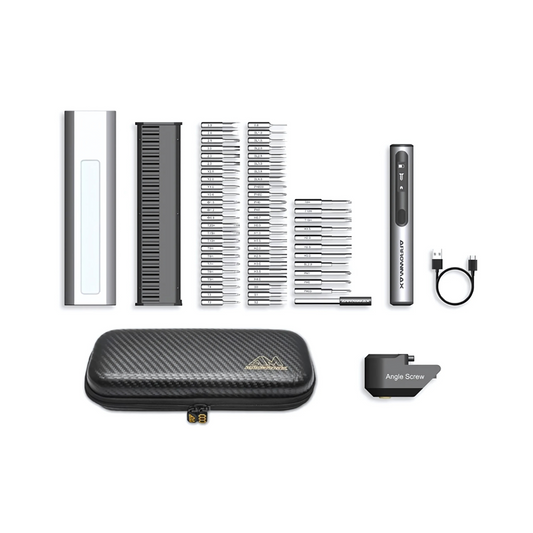 Rechargeable Cordless Precision Screwdriver Kit with Adjustable Torque