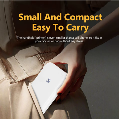 Mini Bluetooth Pocket Photo Printer 2x3-Inch