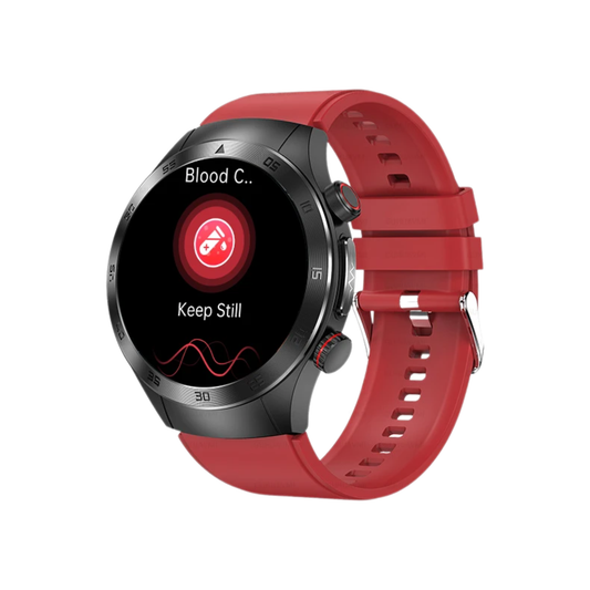 Red Uric Acid and Body Fat Tracking Smartwatch