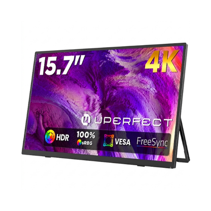 15.7 Inch 4K Touchscreen Portable Monitor with Stand for Gaming