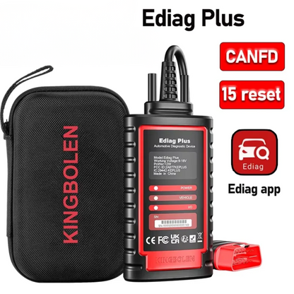 Ediag Plus OBD2 Scanner with ECU Coding and Resets