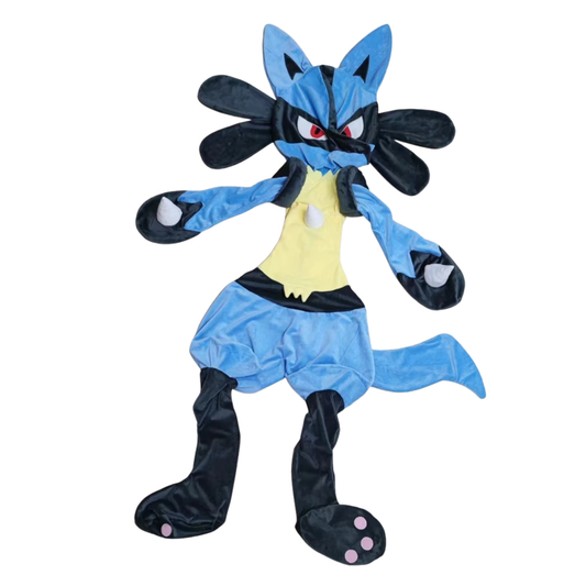 100cm Lucario Plush Anime Soft Cuddly Doll